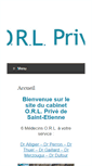 Mobile Screenshot of orl-prive.com