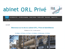 Tablet Screenshot of orl-prive.com